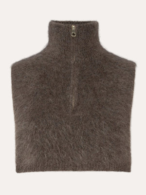  Chunky High Neck Brown