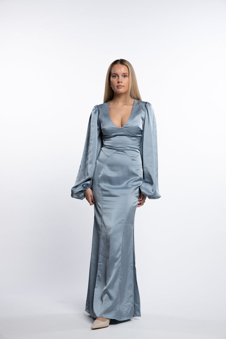 Andora Maxi Dress- Light Blue