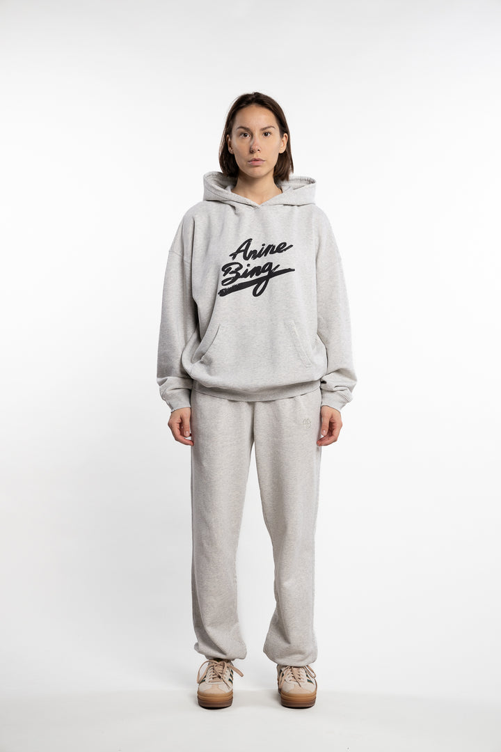 Harvey Sweatshirt Signature- Heather Grey