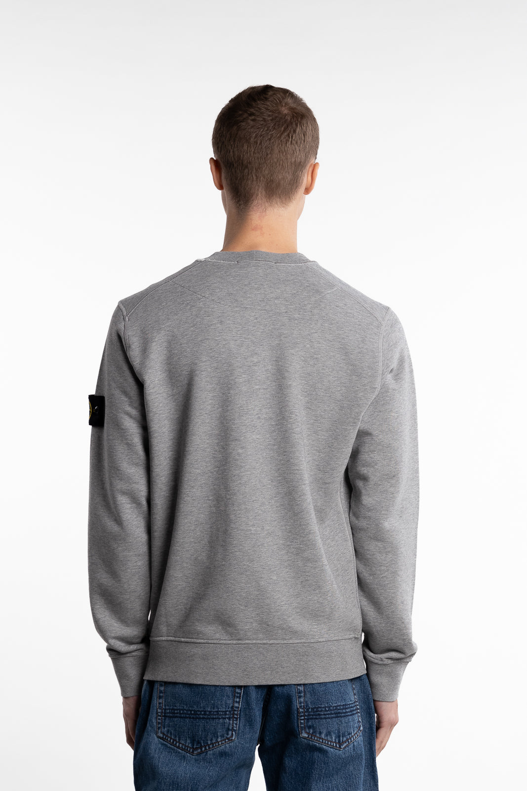 Garment Dyed Crewneck Sweatshirt Grey