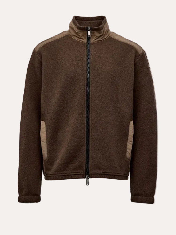 Cesano Jacket Brown - packshot forfra