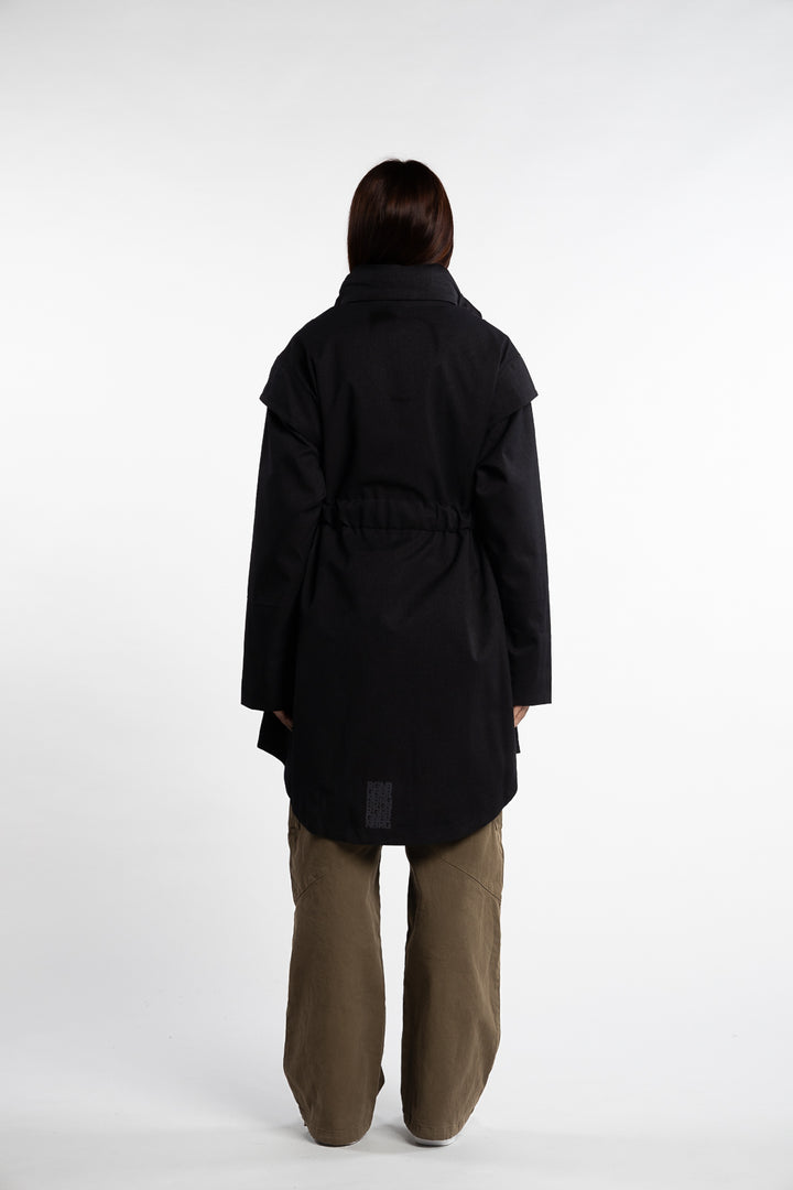 Monsun Coat- New Black