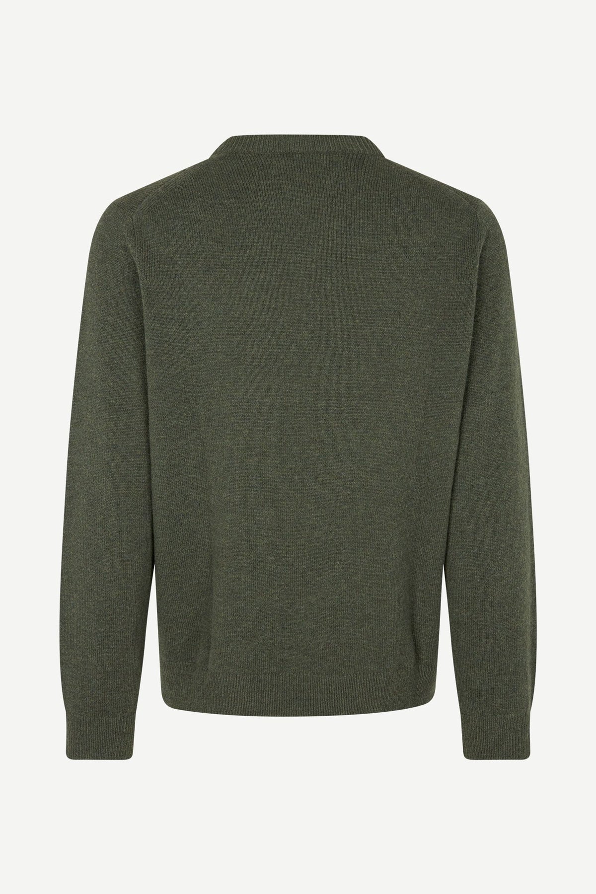 Isak Knit Sweater 15010 Forest Night – modell 2