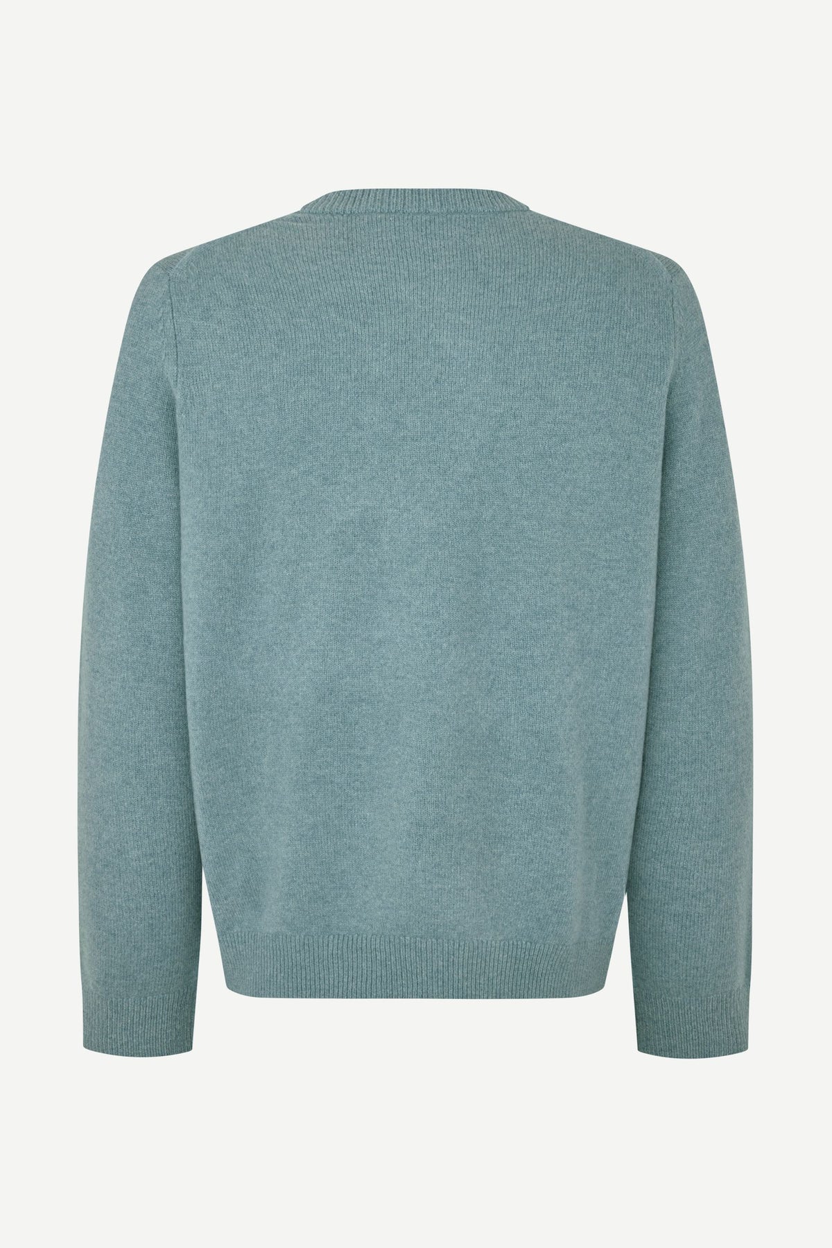 Isak Knit Sweater 15010 Stormy Sea – modell 2