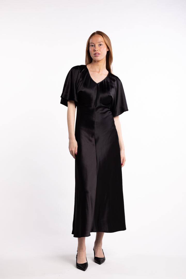 Rakel Midi Dress - Black