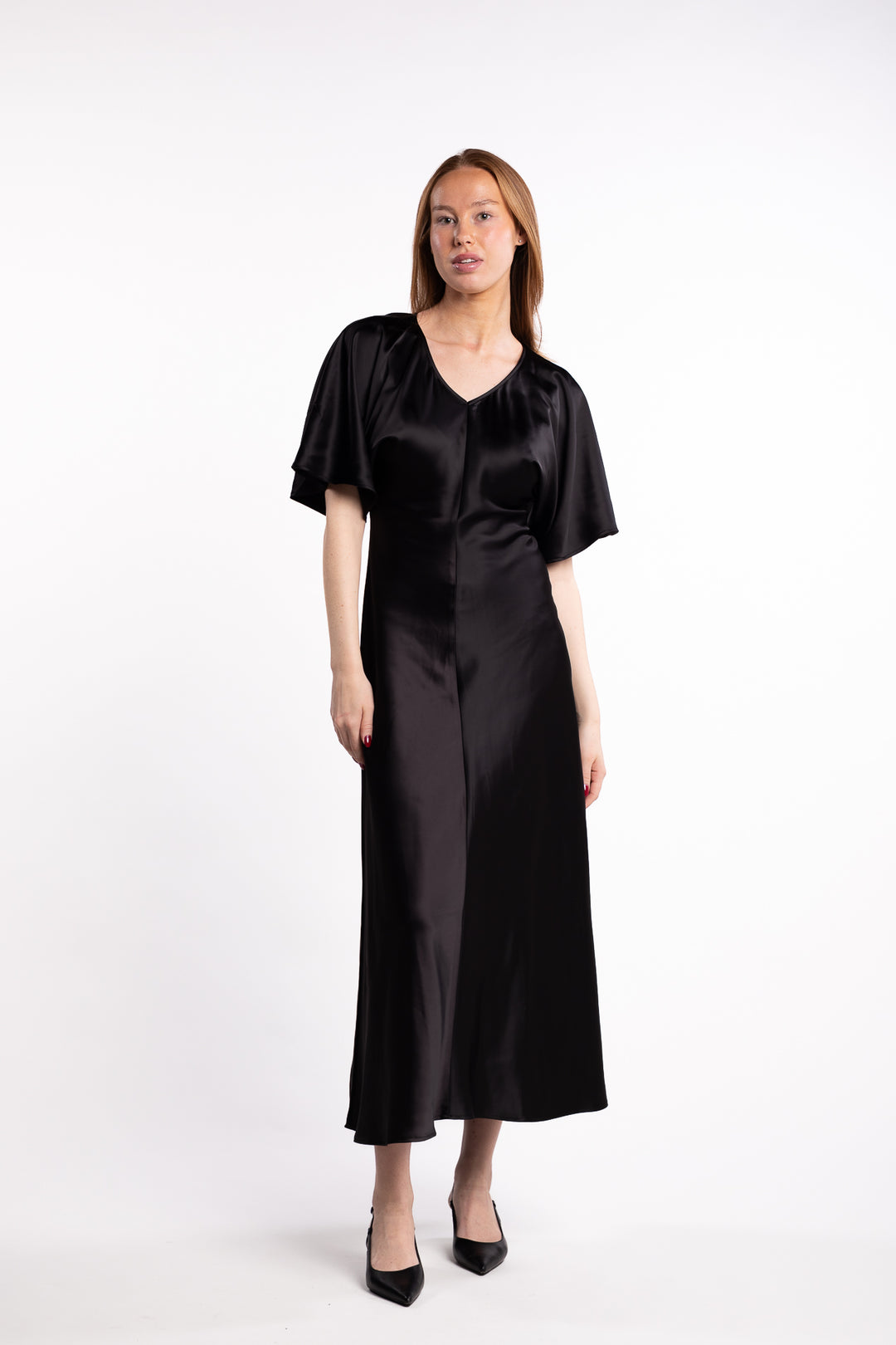 Rakel Midi Dress - Black