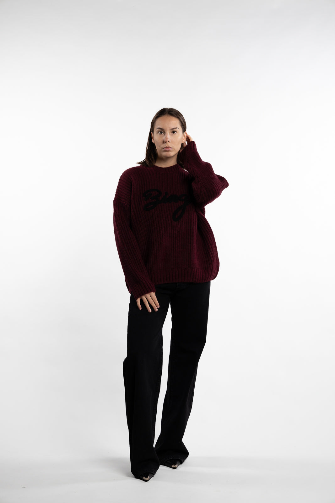 Sydney Crew Sweather Signature - Zinfandel