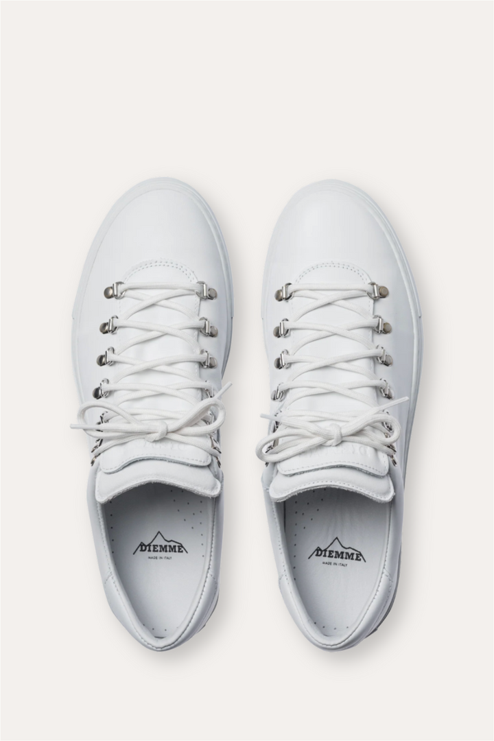 Men's Marostica Low White Nappa