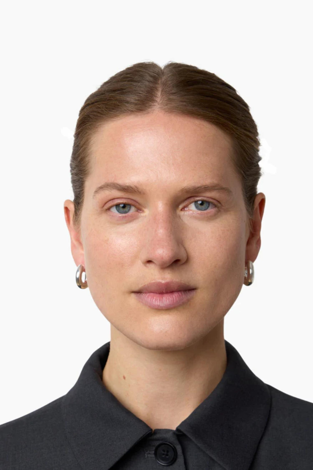 The Rose Earrings- Silver