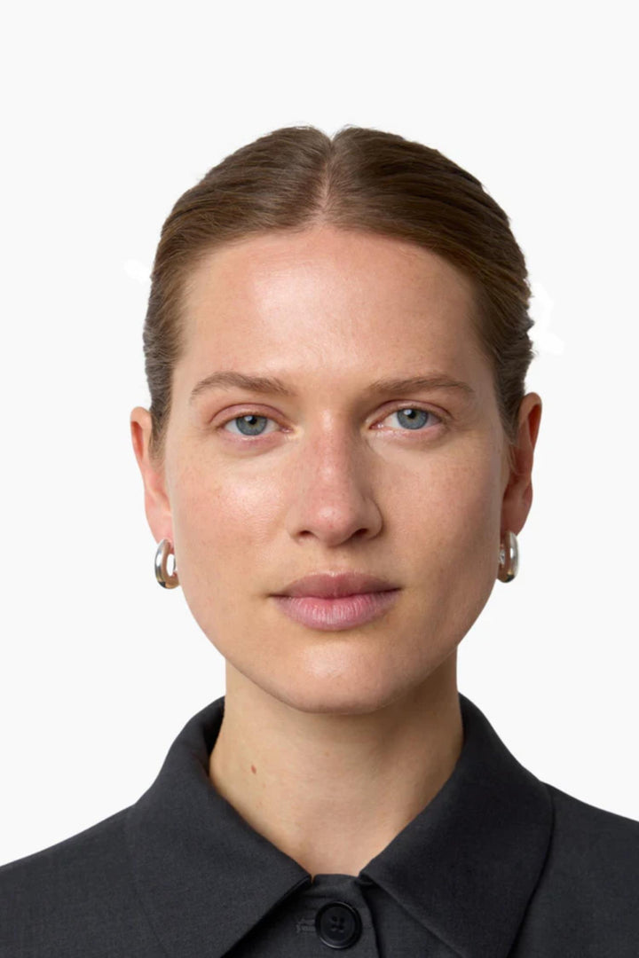 The Rose Earrings- Silver