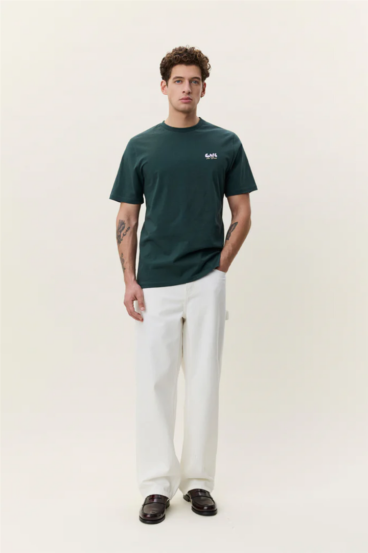 Café T-Shirt Pine Green