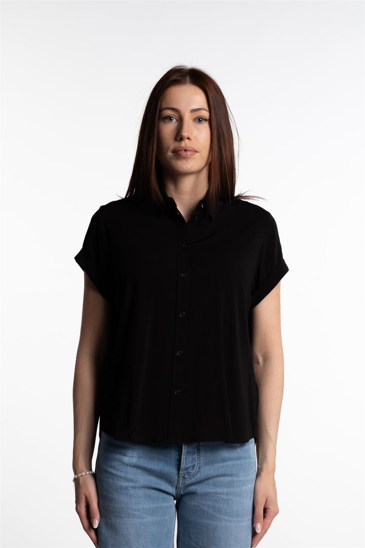 Majan ss shirt 9942- Black