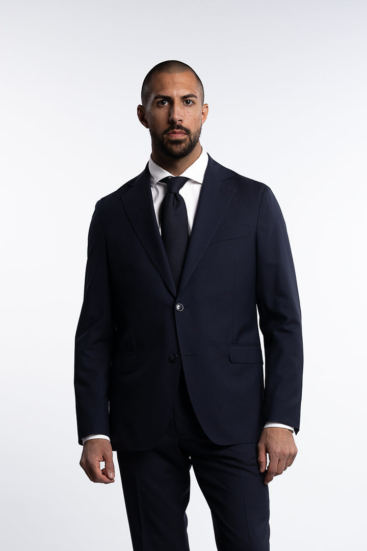 Fogerty Regular Fit Wool Blazer Navy