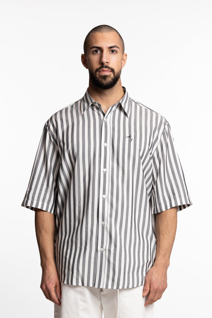 Short Sleeve Shirt Black/White