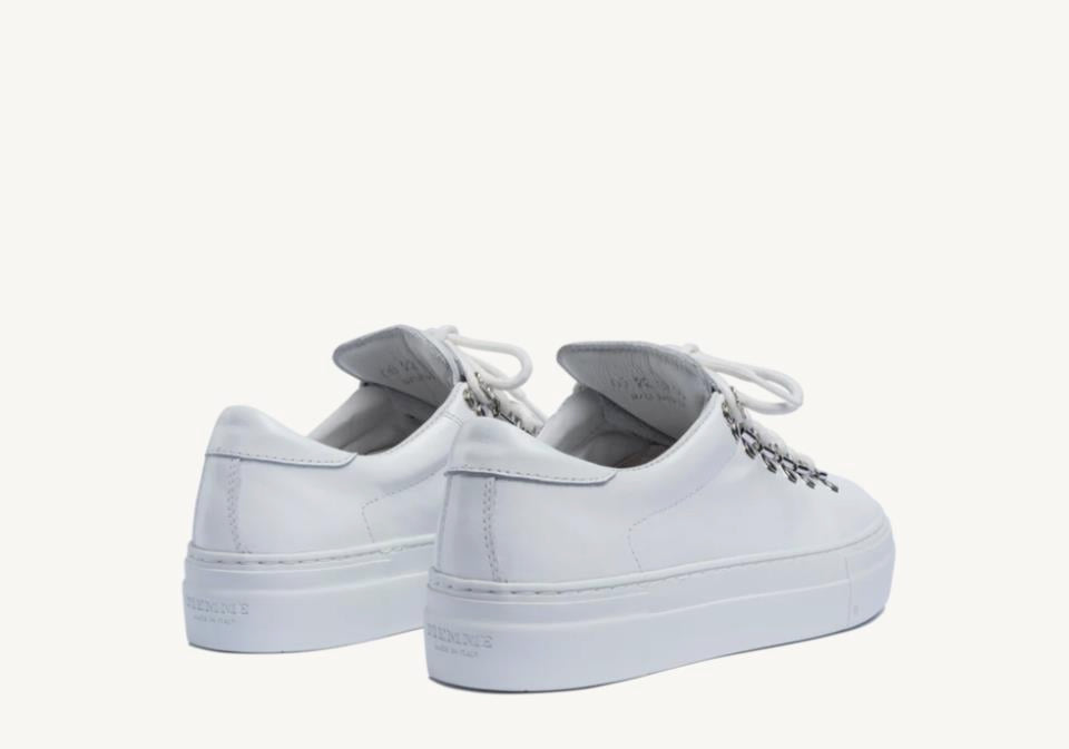 Women's Marostica Low Platform- White Nappa