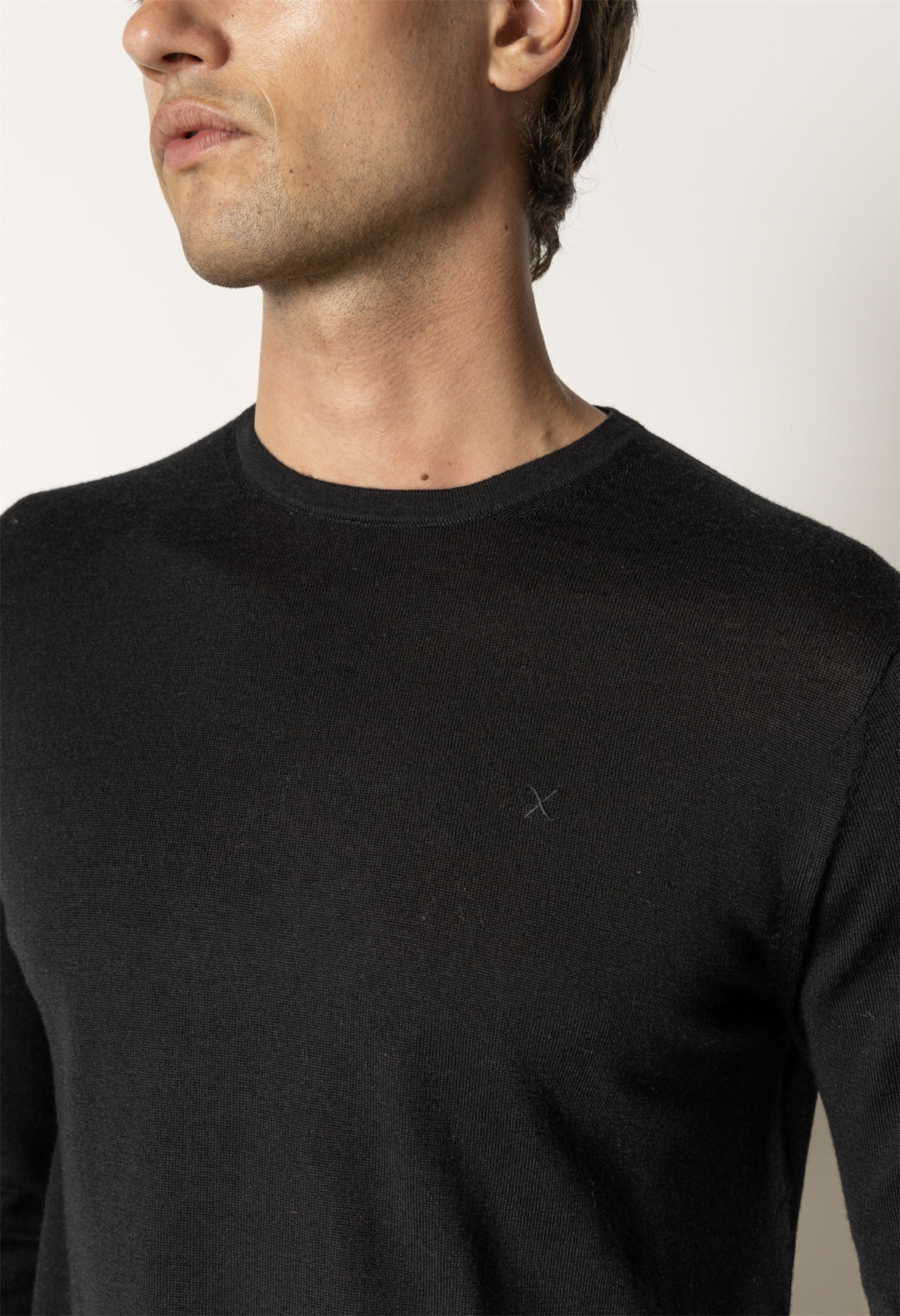 Alfredo Merino Wool Jumper Black