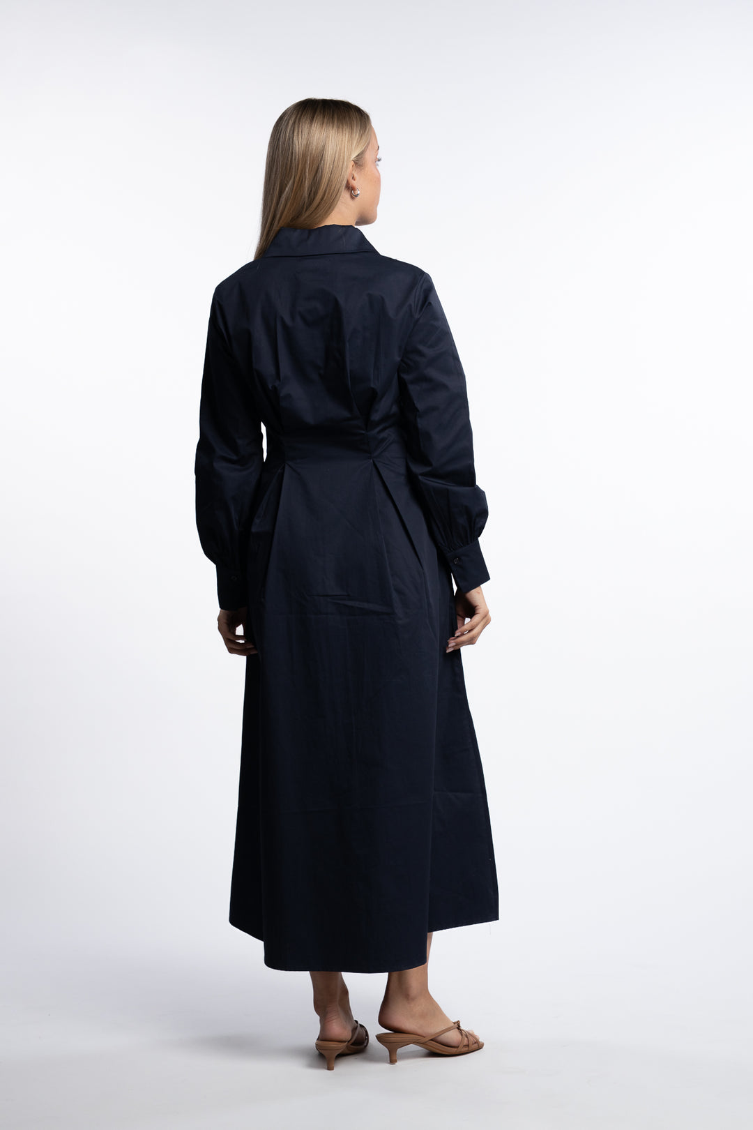 Leandra Dress- Navy