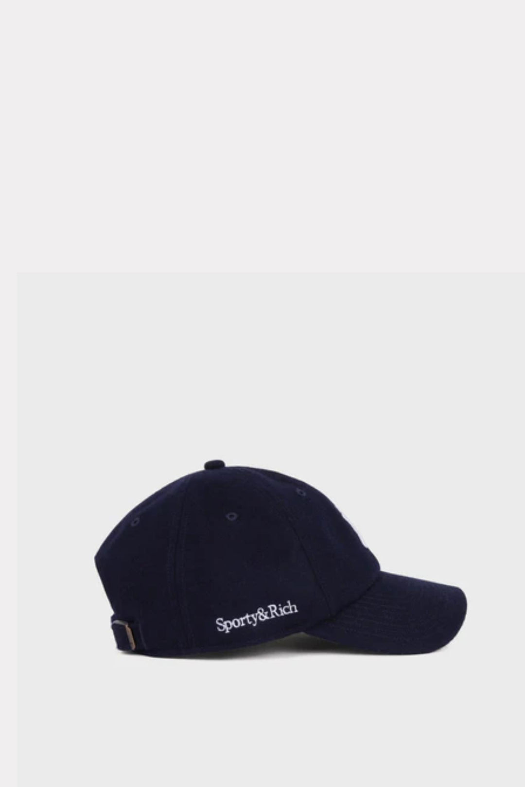 Yankees Serif Wool Hat - Navy White