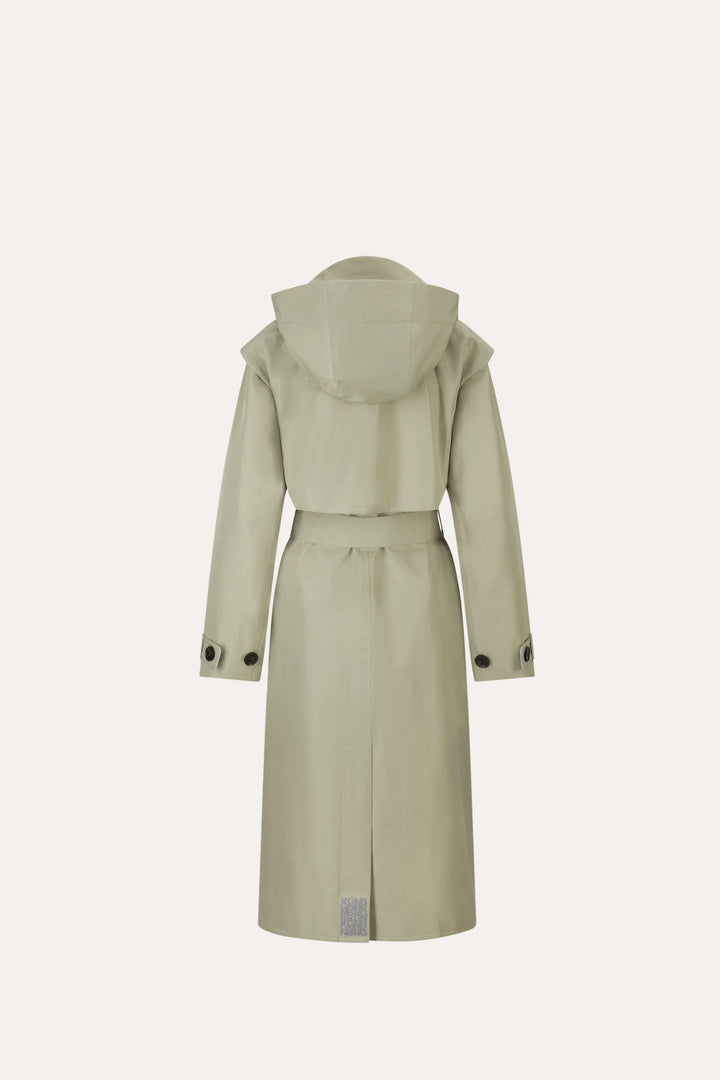 Regndråpe trench - Green