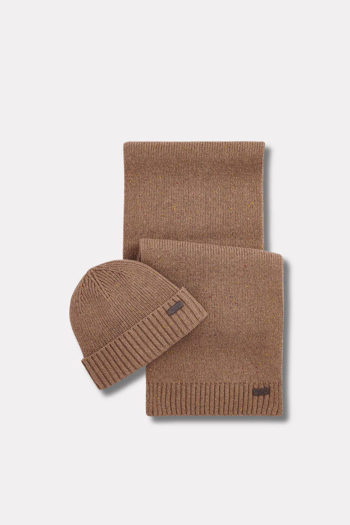 Scarf/Beanie Gift Set Sandstone