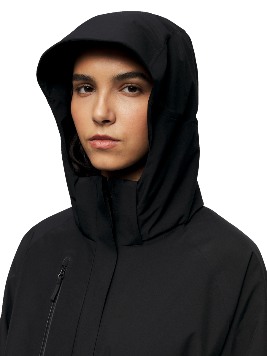 Åse Insulated Coat Black