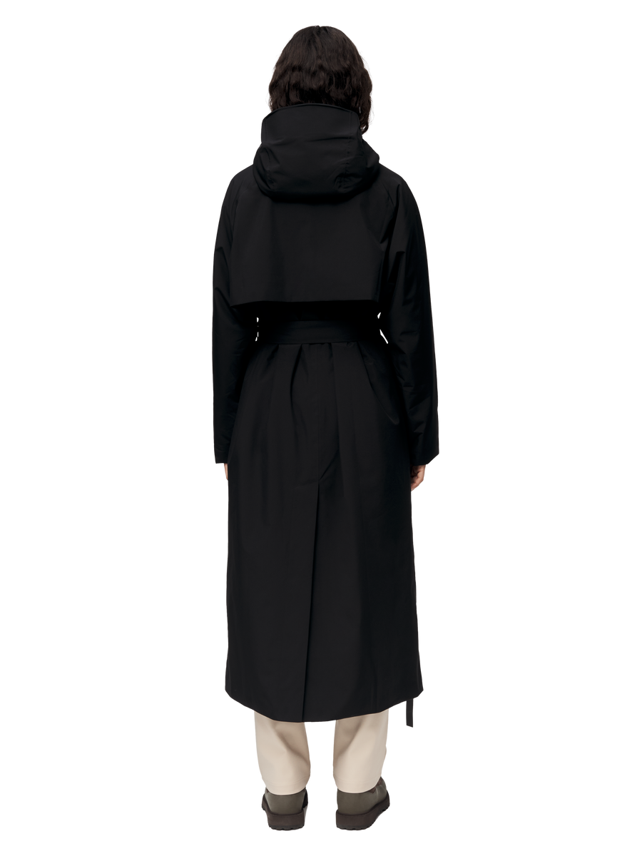 Åse Insulated Coat Black