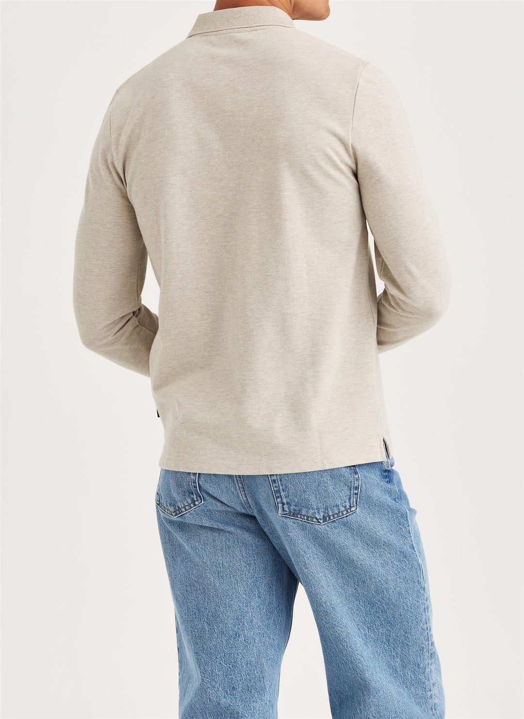 Camden LS Polo Khaki
