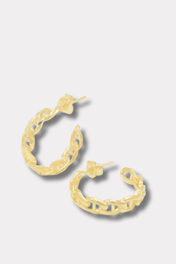 Subway Earrings Gold