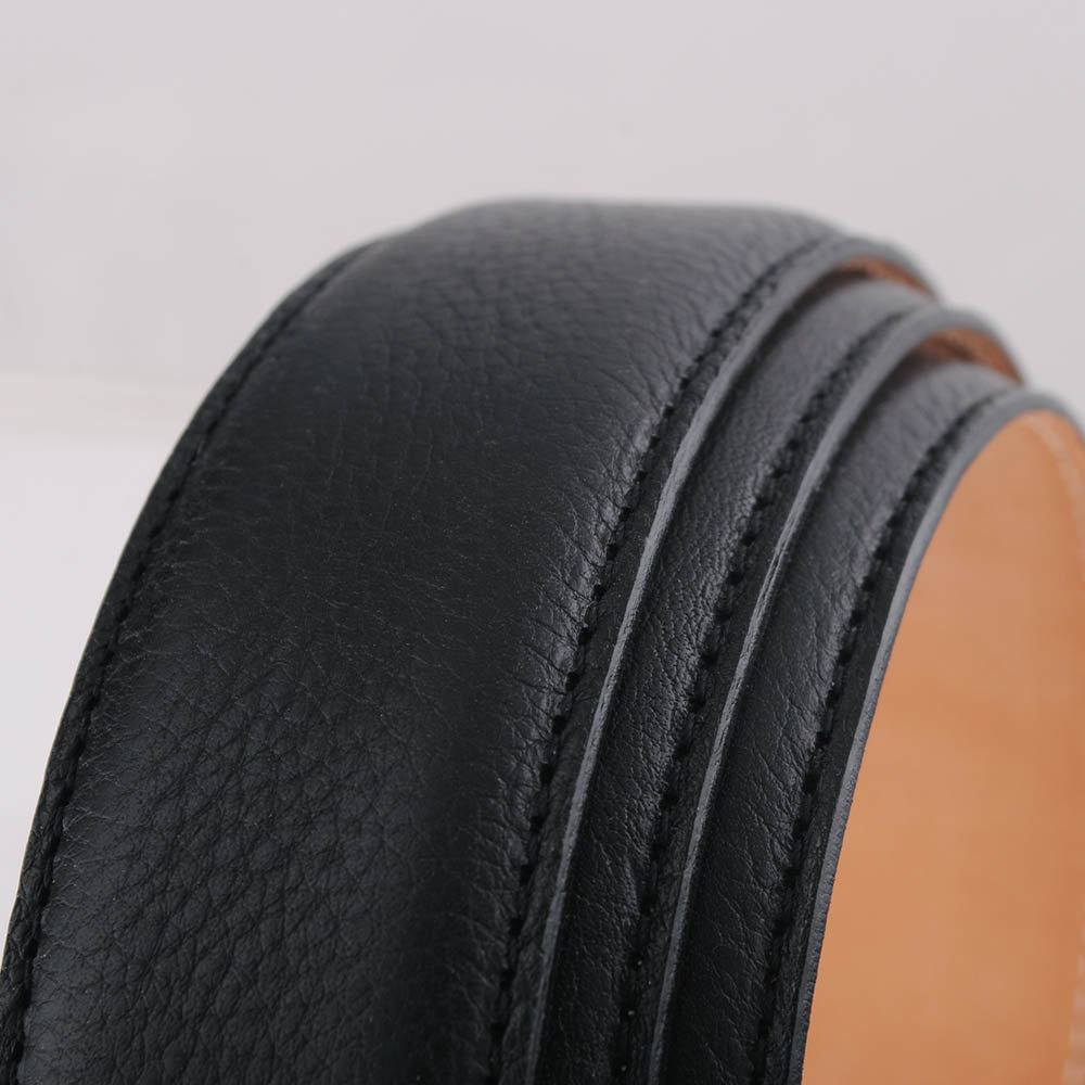 Classic Leather Belt Black