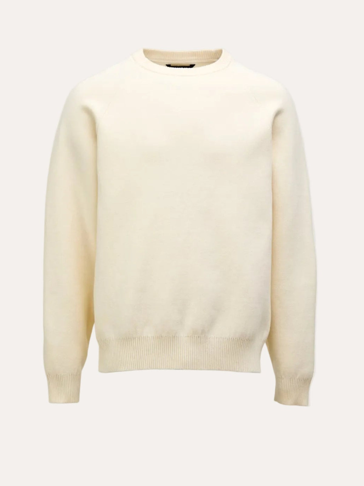 Cesar Equipment Tenby Cotton Knit Off White - packshot forfra