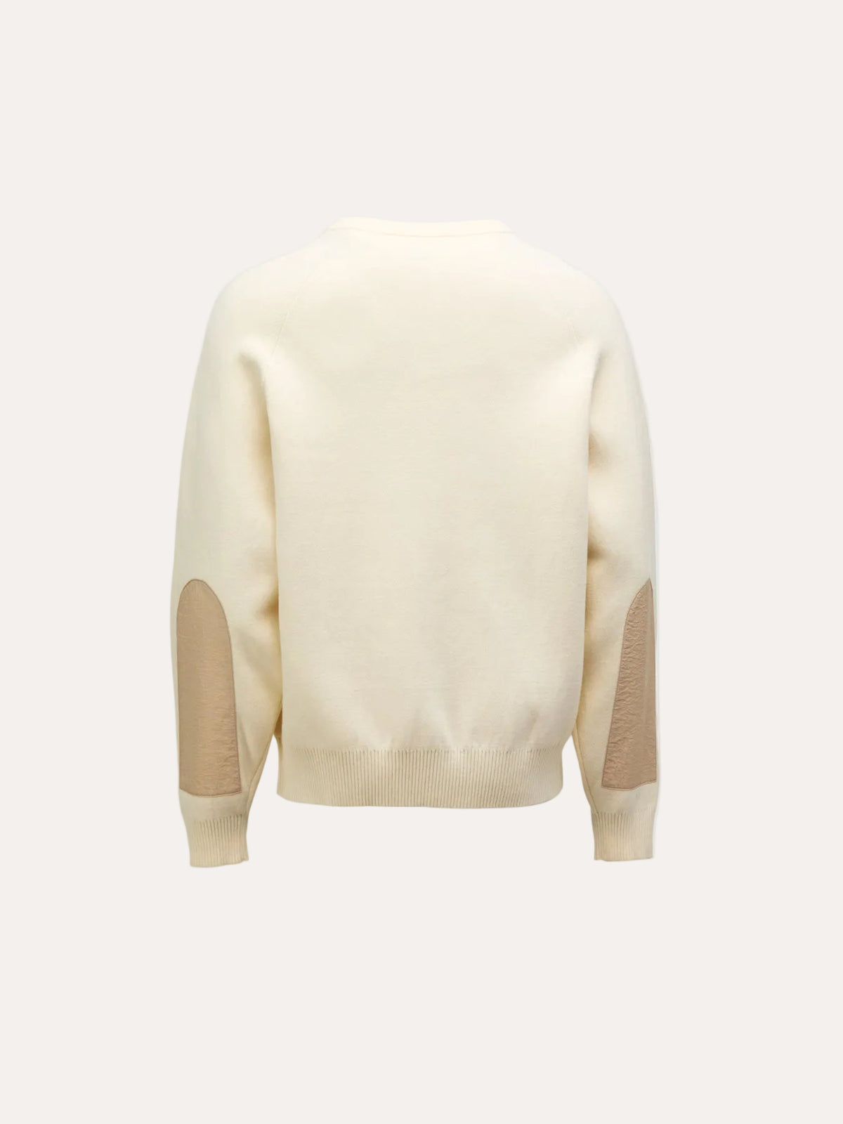 Cesar Equipment Tenby Cotton Knit Off White - packshot bakfra