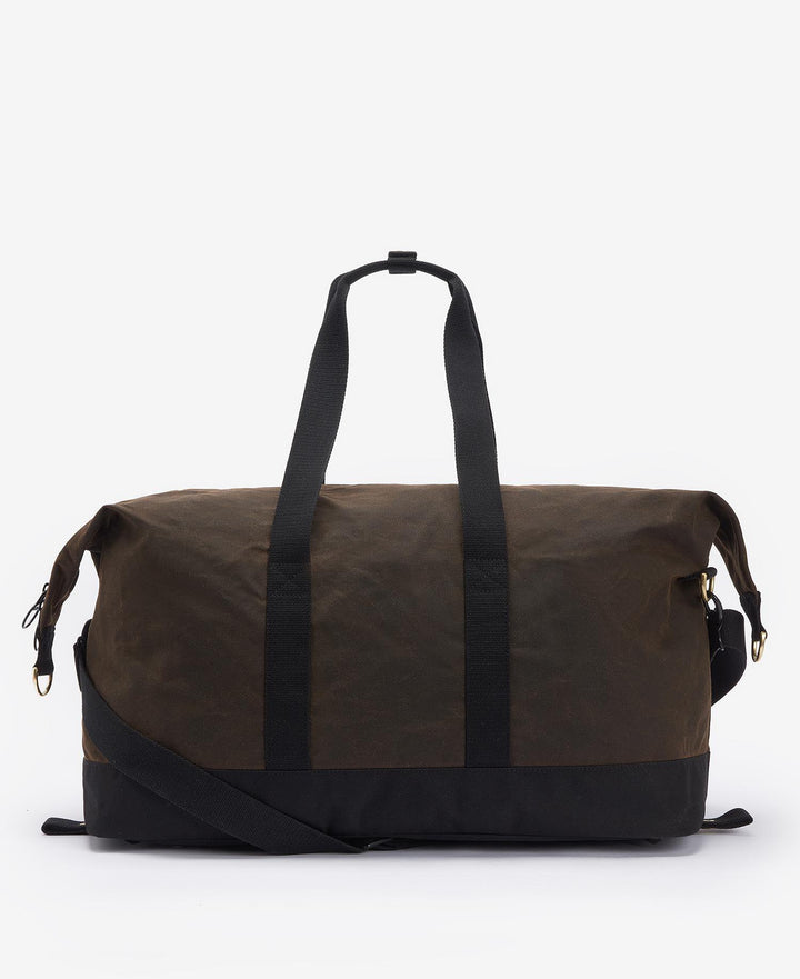 Field Waxed Holdall Olive