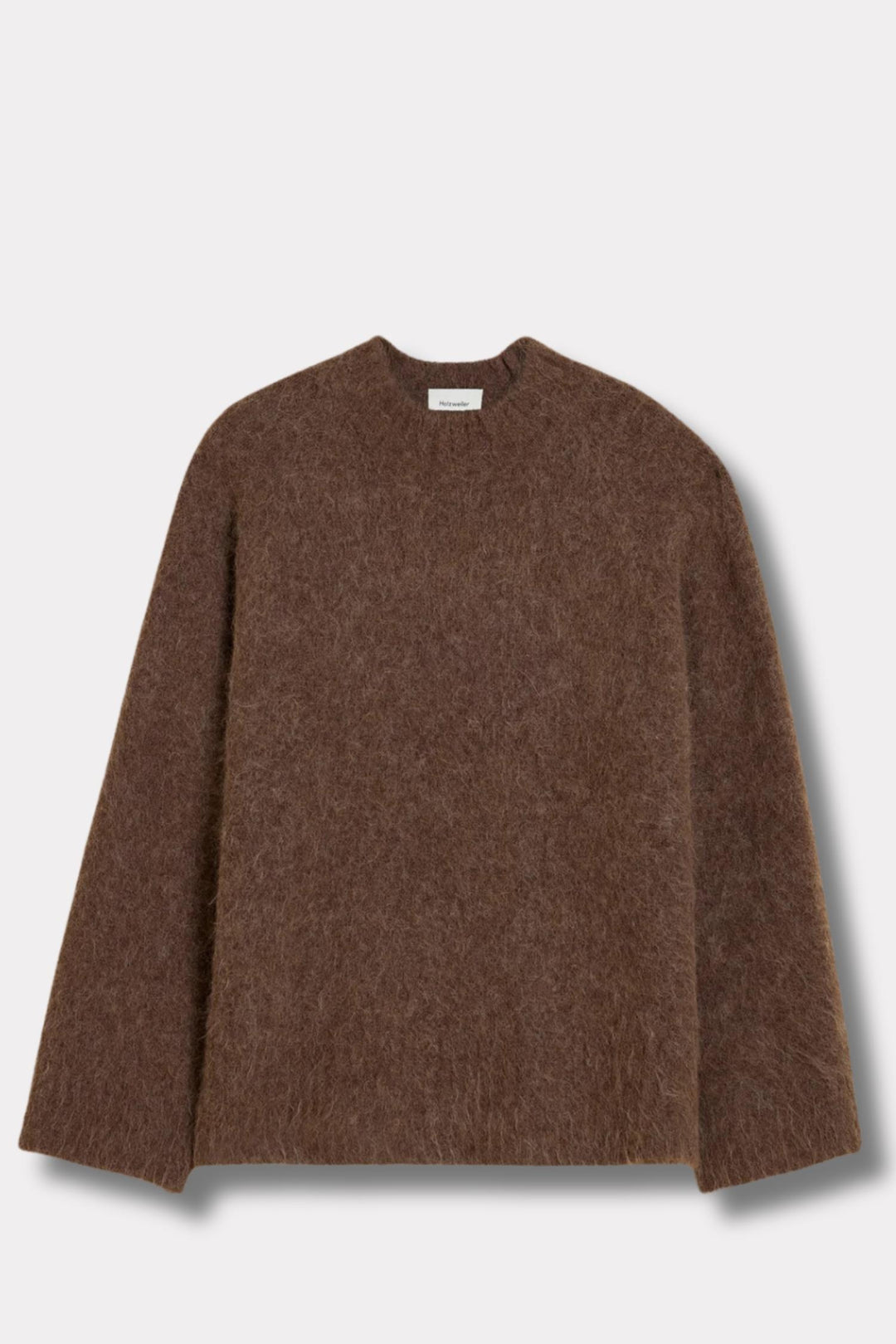 Fure Fluffy Sweater- Dk. Brown