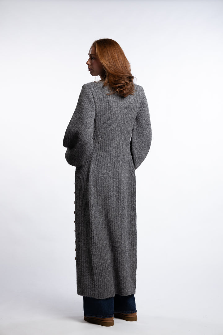 Montana Dress- Grey Melange