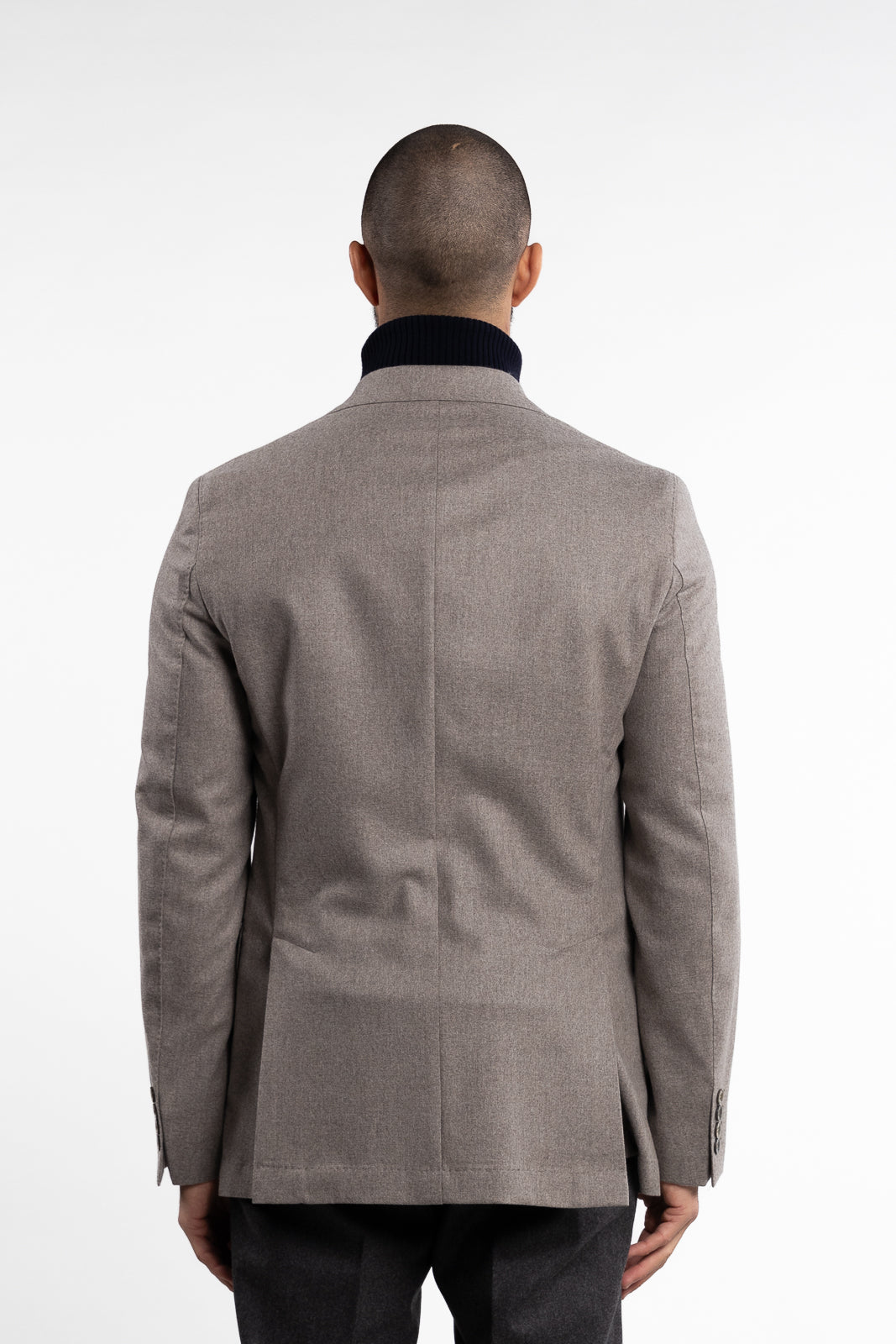 New Sienna Flannel Blazer Beige