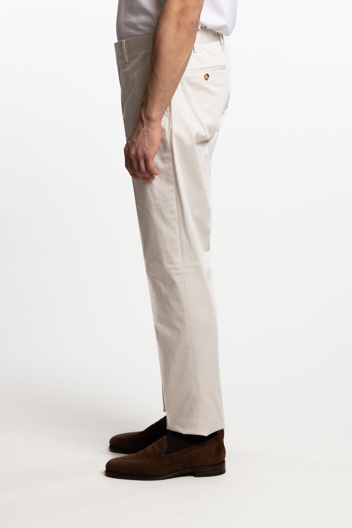 Cotton Trousers Off-White