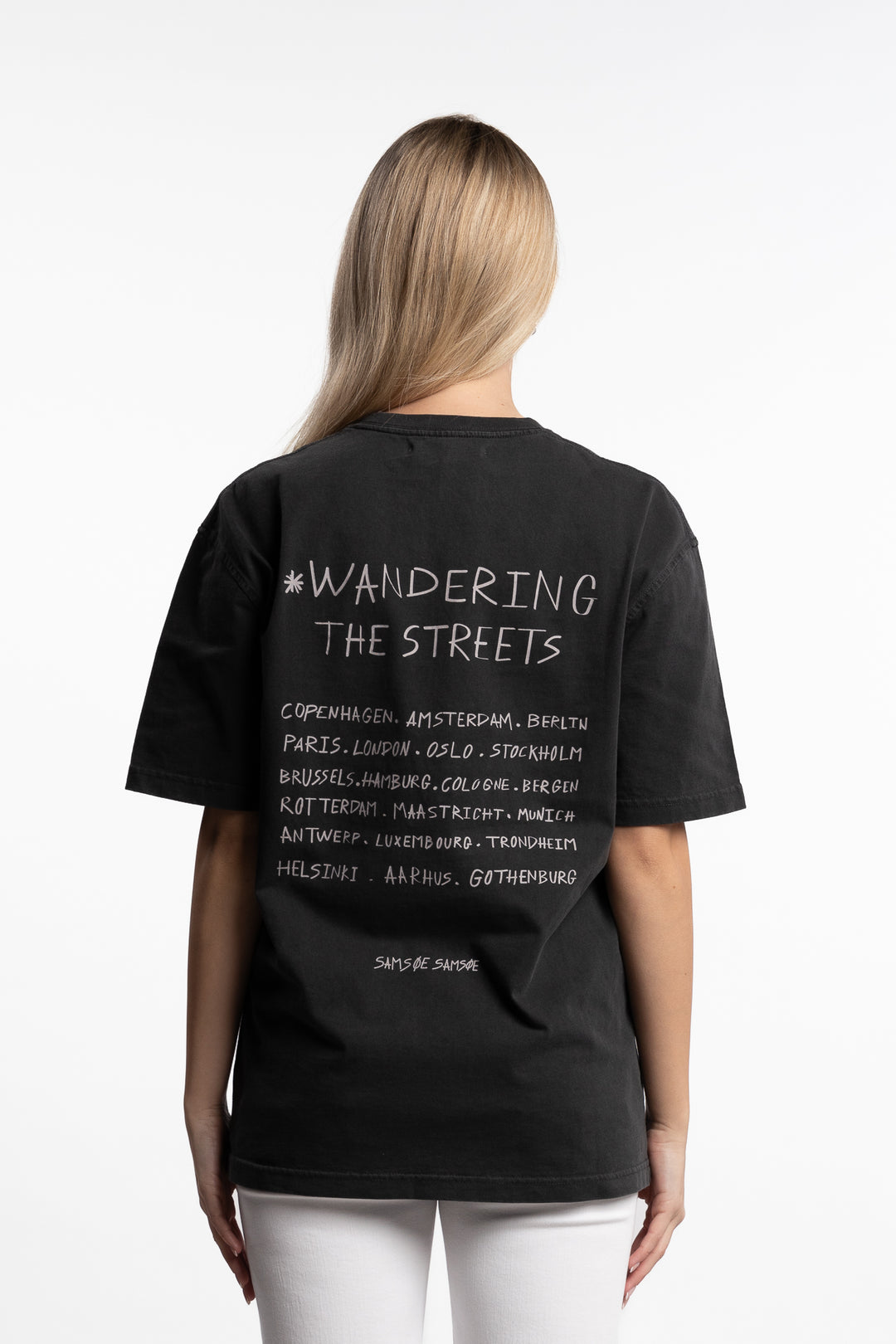 Sawandering T- Shirt 15489- Black Wandering