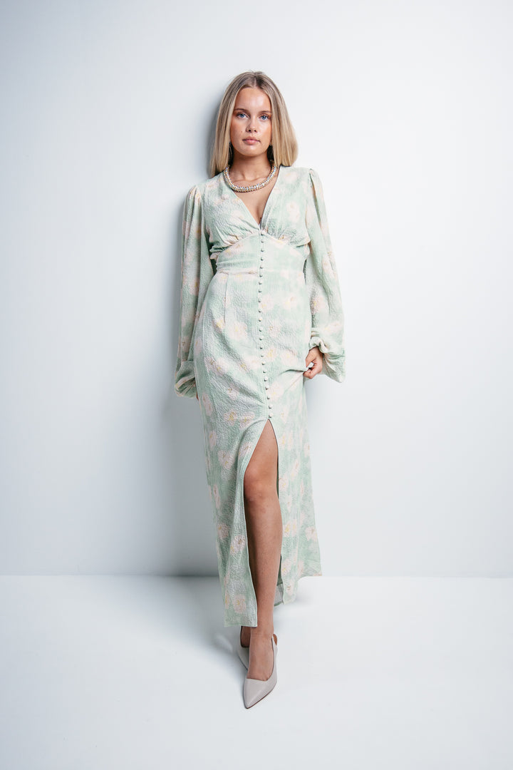 Positano Dress- Pastel Green