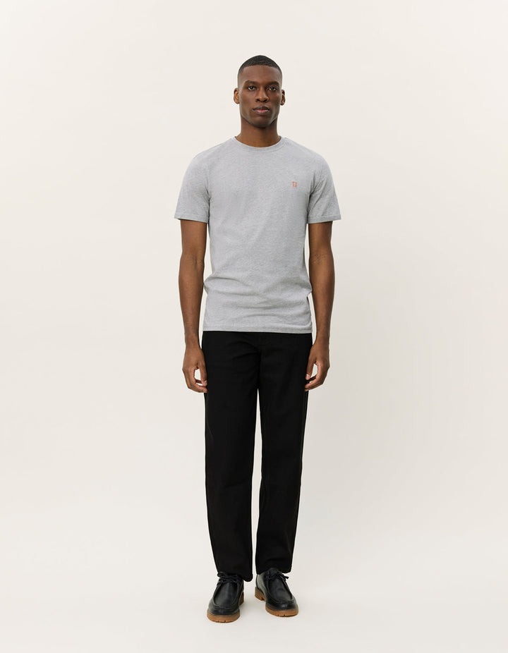 Nørregaard T-Shirt Grey Melange – Les Deux