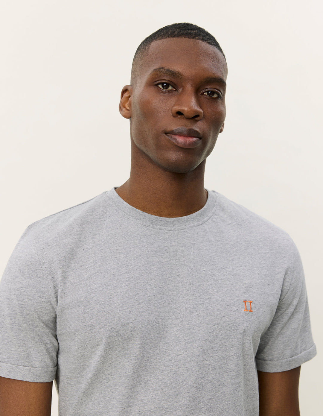 Nørregaard T-Shirt Grey Melange – Les Deux