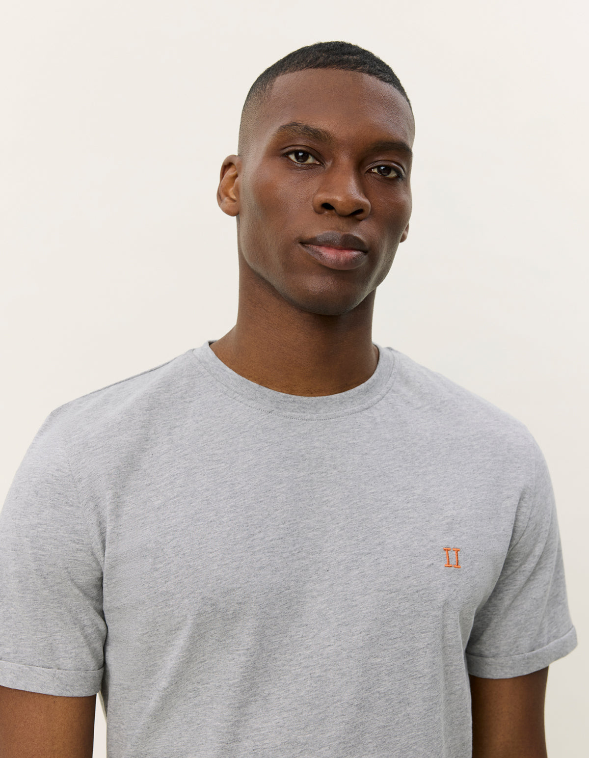 Nørregaard T-Shirt Grey Melange – Les Deux