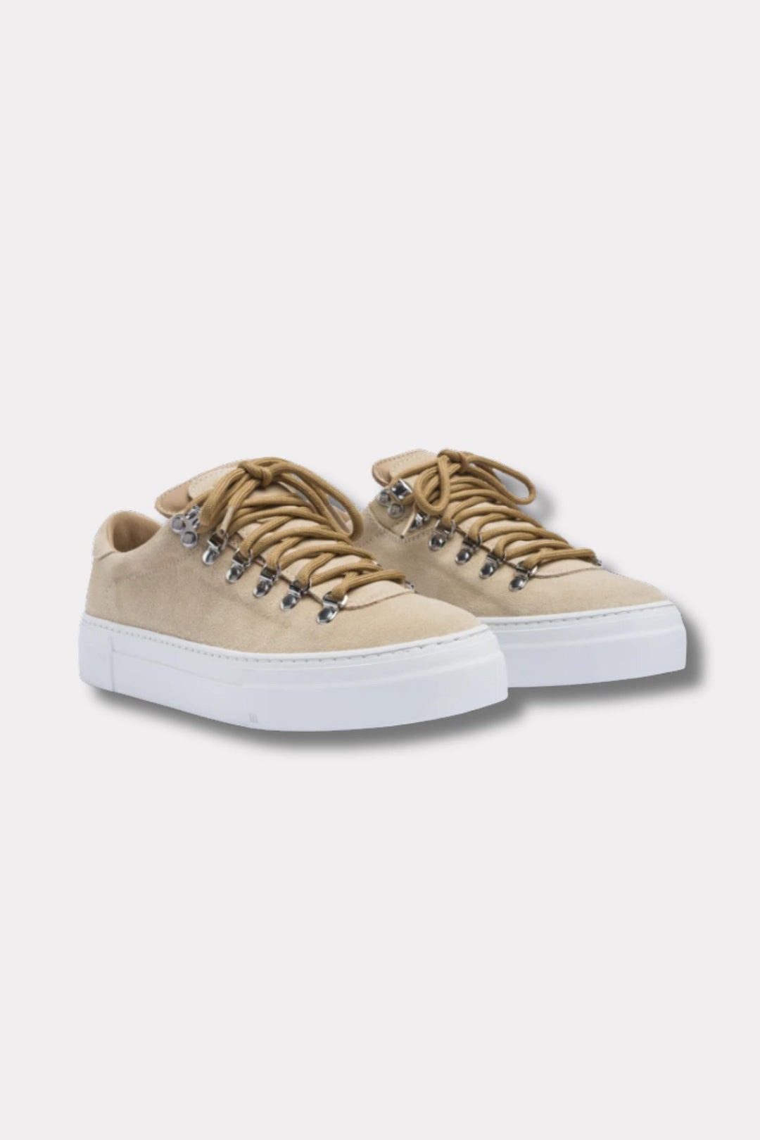 W Marostica Low Platform- Sand Suede