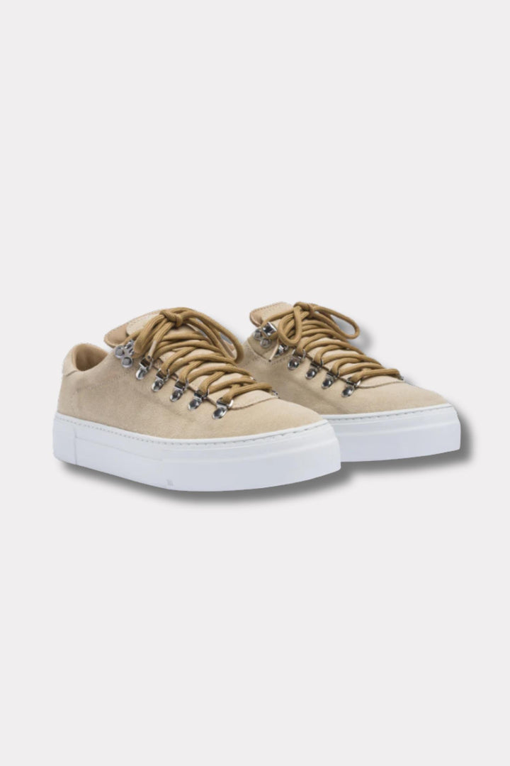 W Marostica Low Platform- Sand Suede
