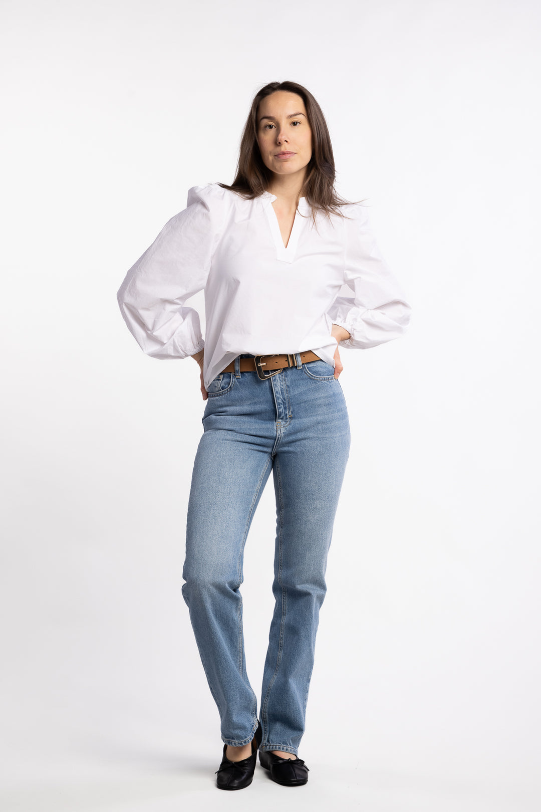 Infinity Blouse- White