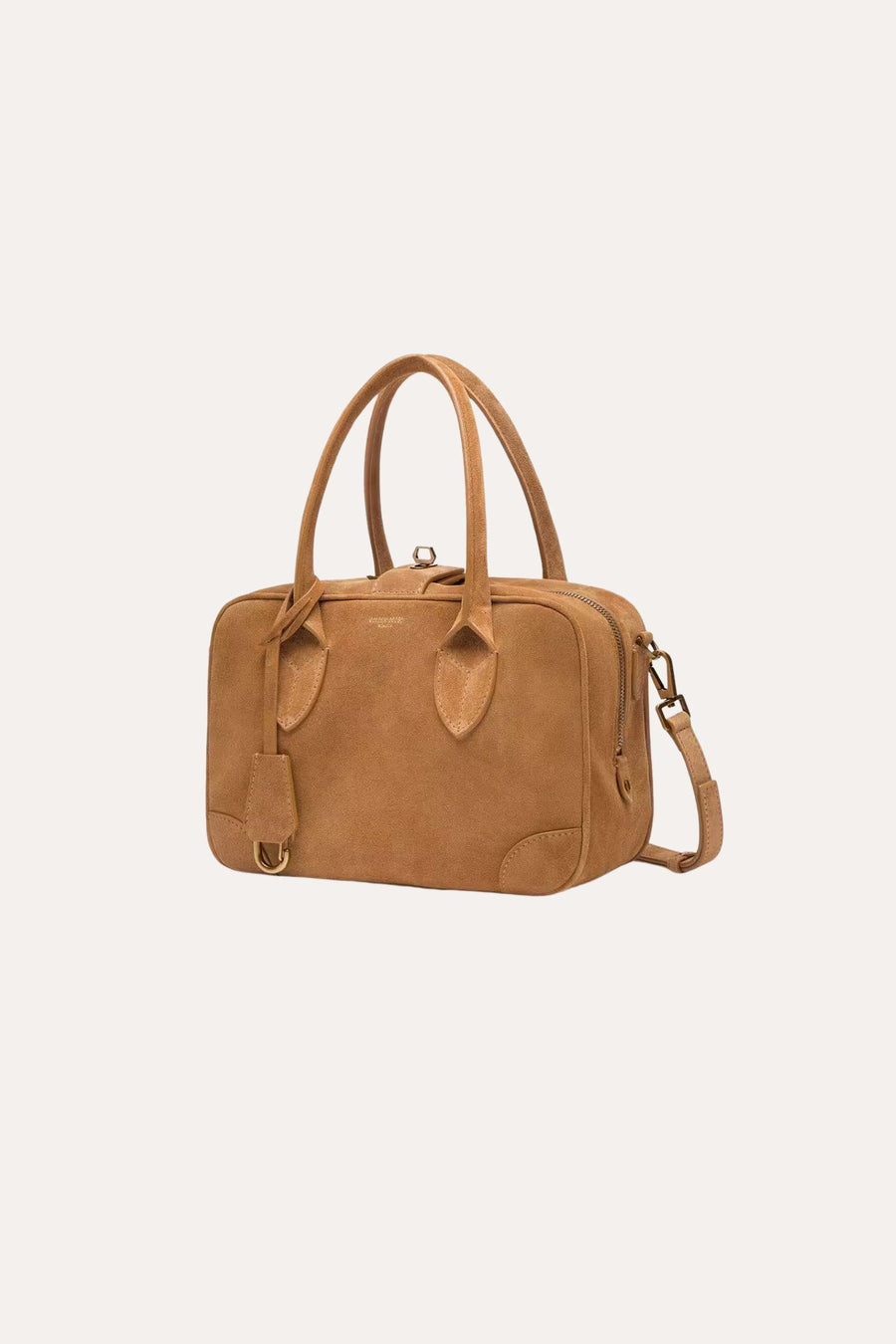 Vita Bag- Camel Suede