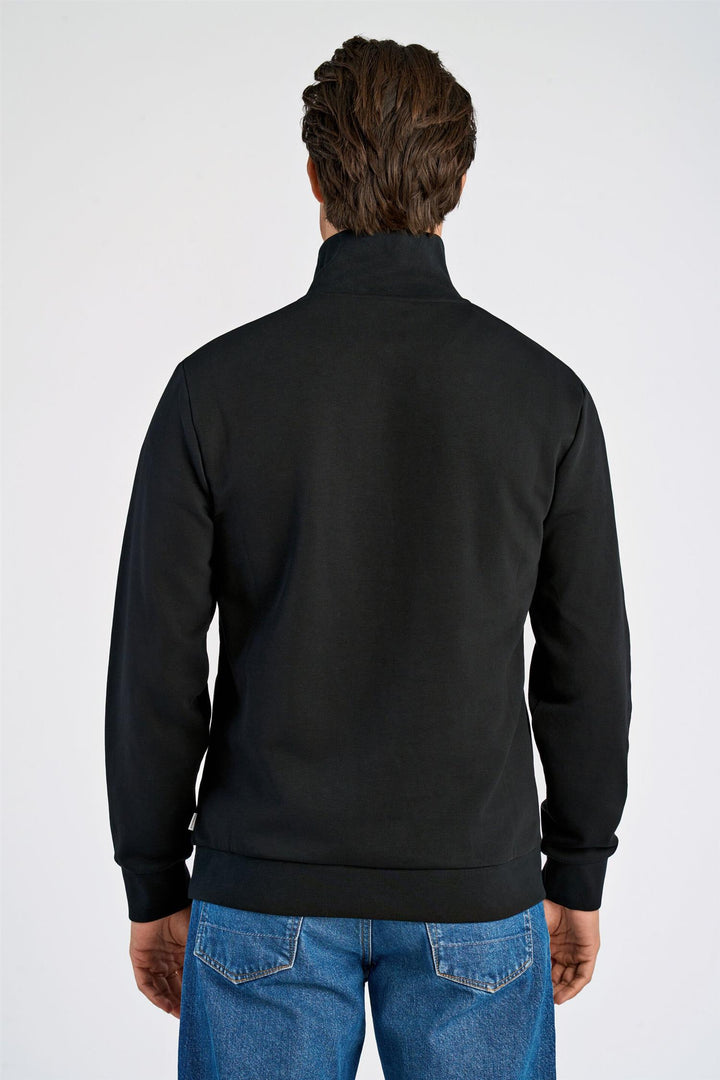 Half-Zip Sweat Black