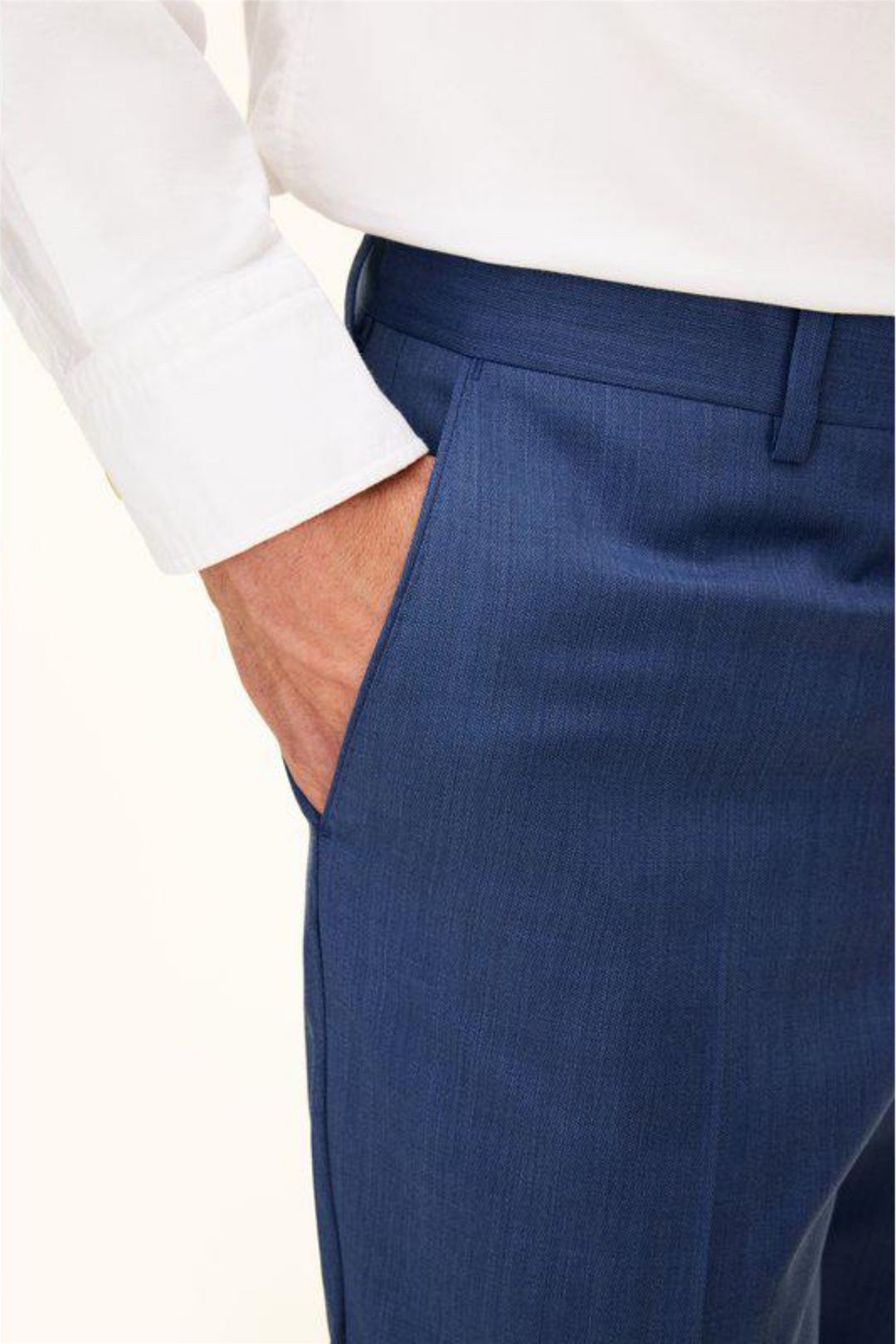 Dandy Wool Trousers Blue Tropic