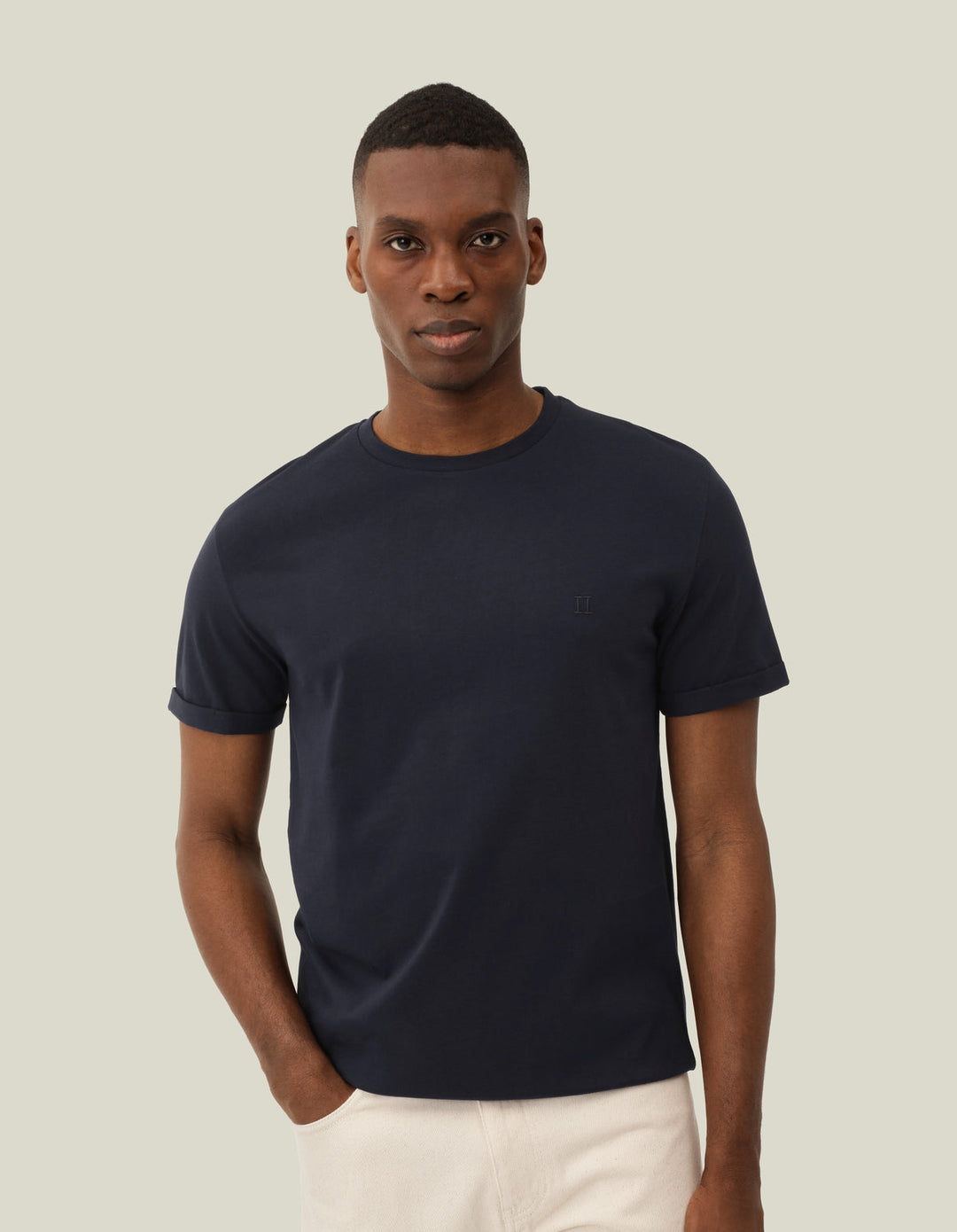 Nørregaard Tonal T-Shirt Dark Navy – Les Deux