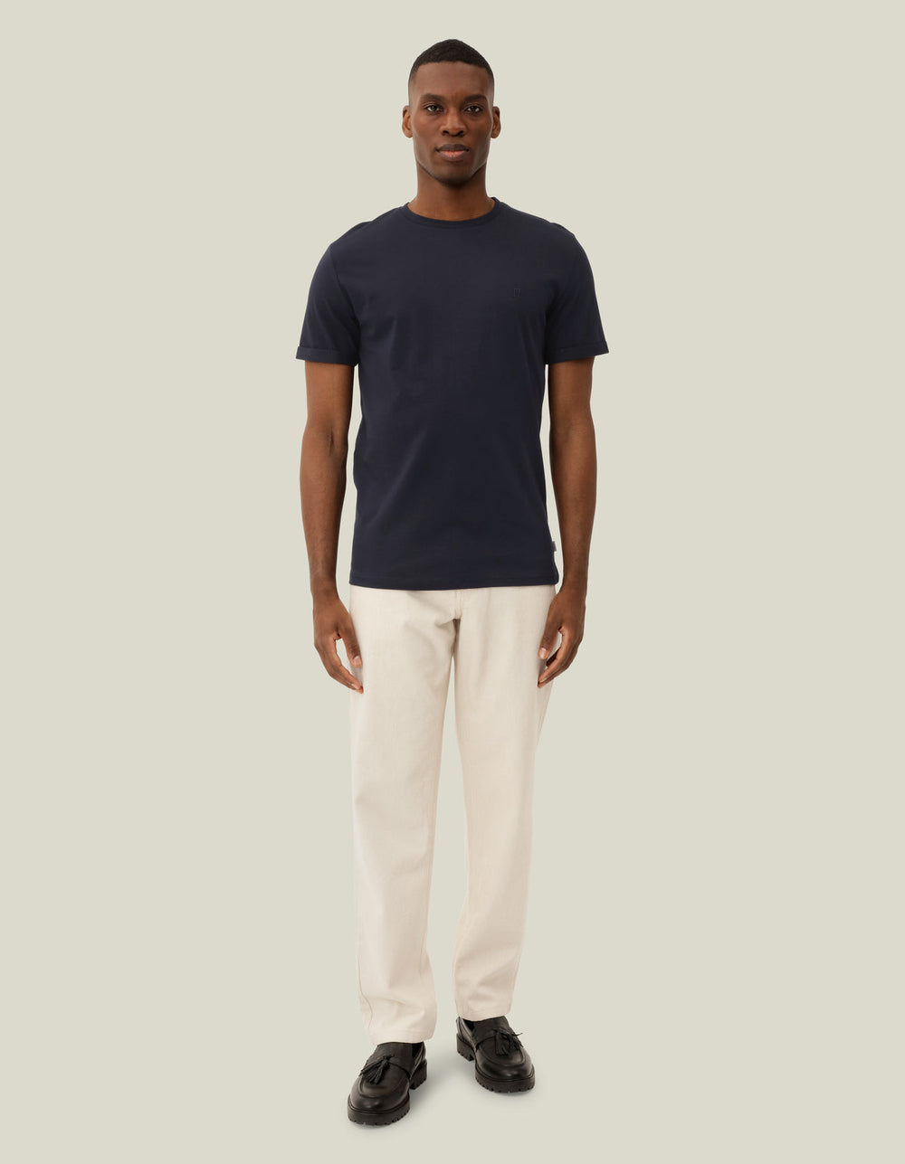 Nørregaard T-Shirt Tonal Dark Navy – lifestyle