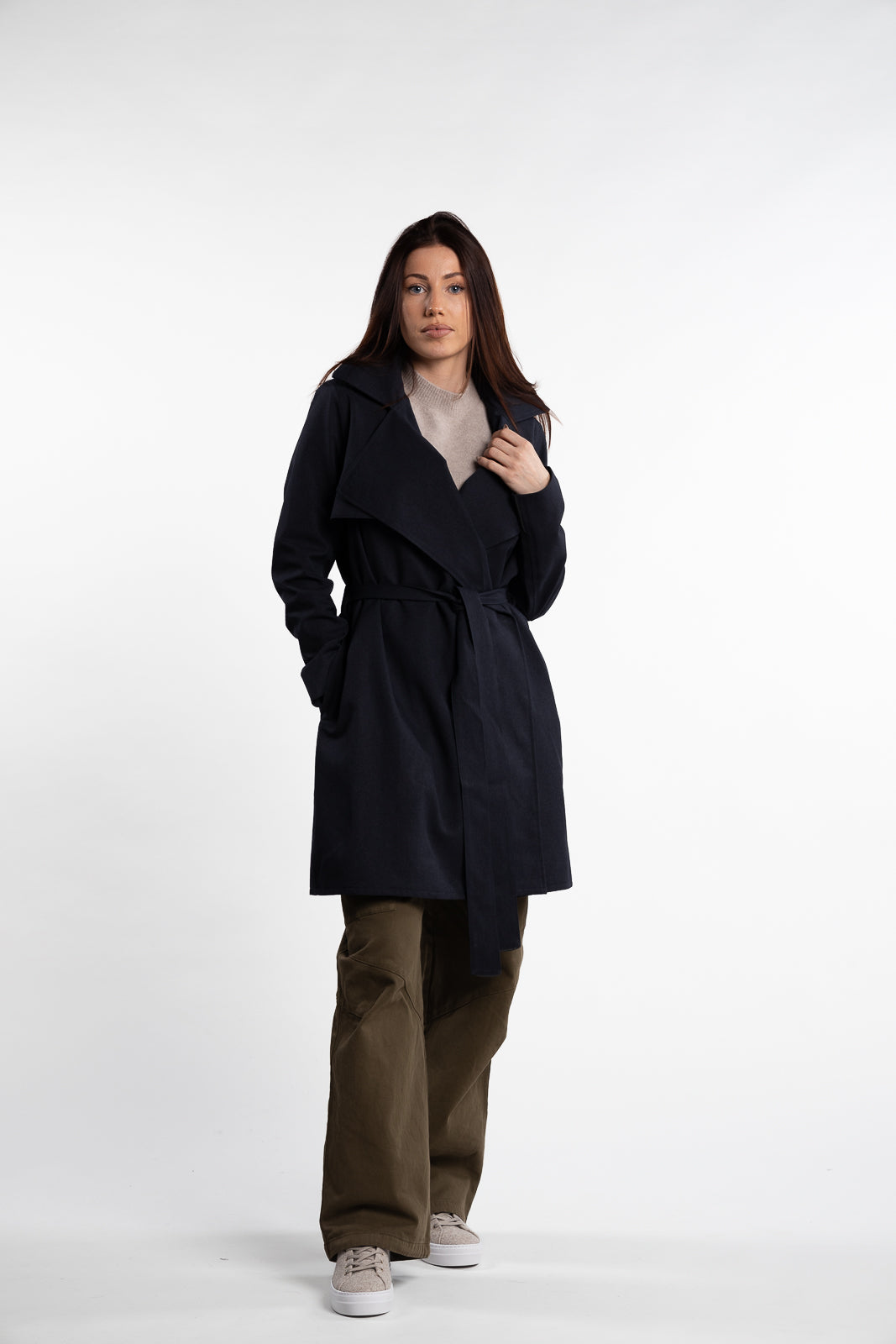 Yr Coat- Dark Navy